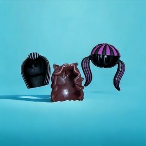 Monster High Create a Monster Hair Blob Plastic Mold Replacement Bundle
